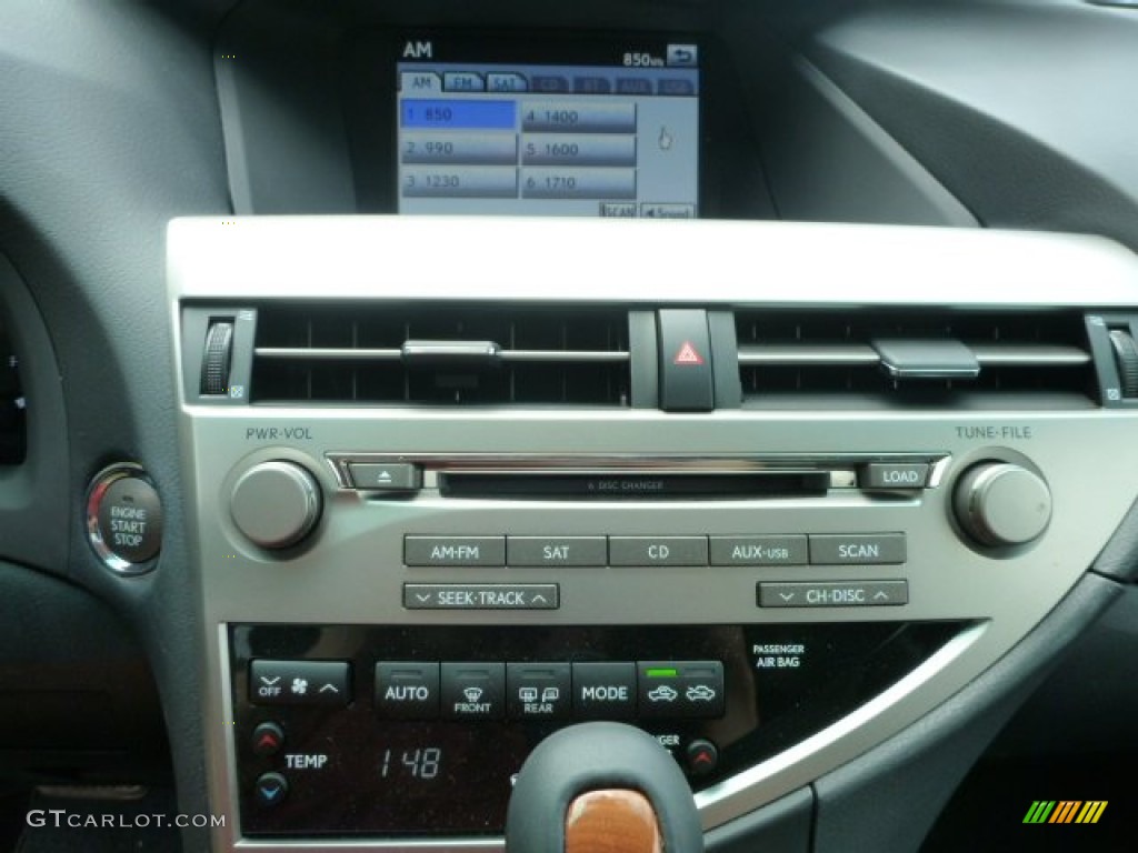 2012 RX 350 AWD - Nebula Gray Pearl / Black photo #3