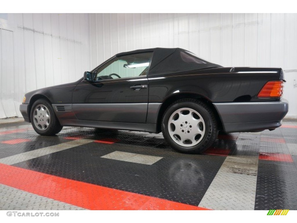 1995 SL 320 Roadster - Black / Brown photo #11