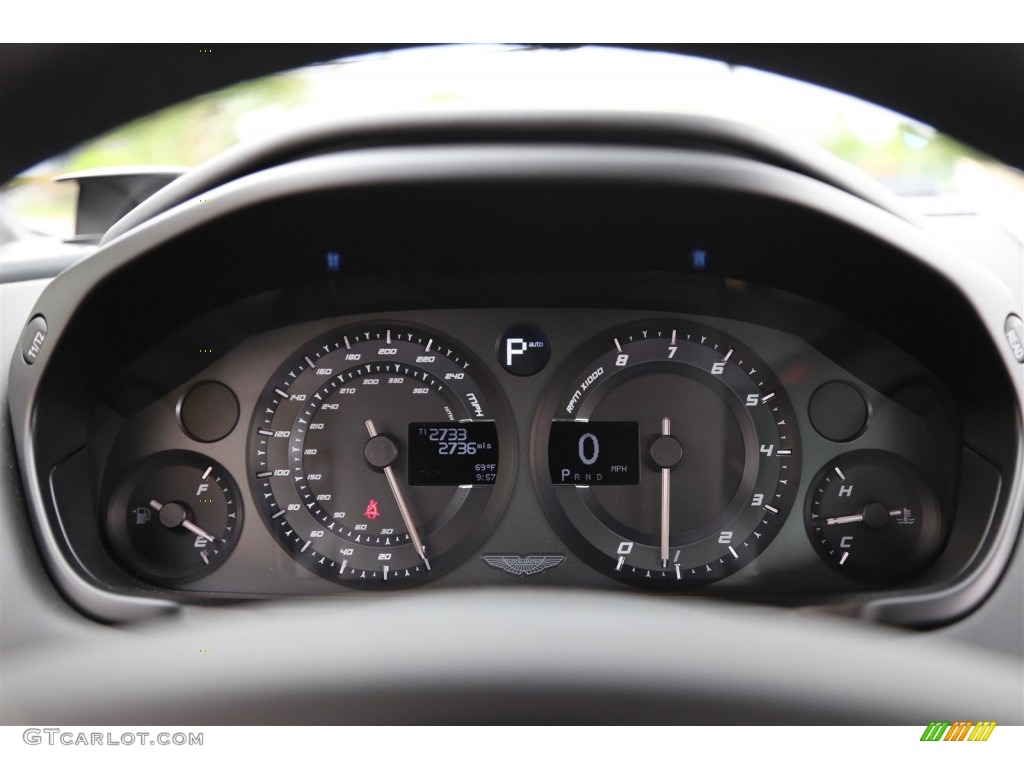 2014 Aston Martin Vanquish Standard Vanquish Model Gauges Photos