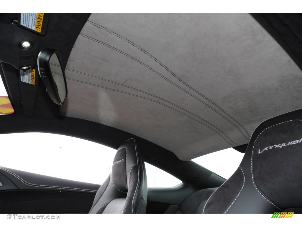 Obsidian Black Interior 2014 Aston Martin Vanquish Standard Vanquish Model Photo #104374878