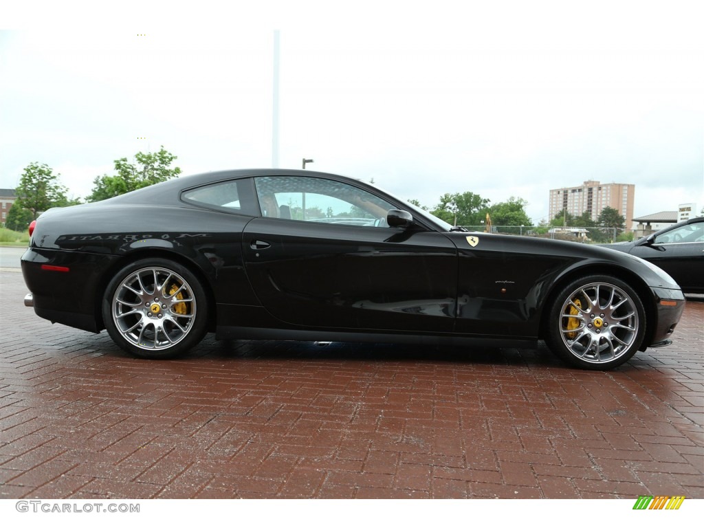 Nero Daytona (Black Metallic) 2008 Ferrari 612 Scaglietti Standard 612 Scaglietti Model Exterior Photo #104374899