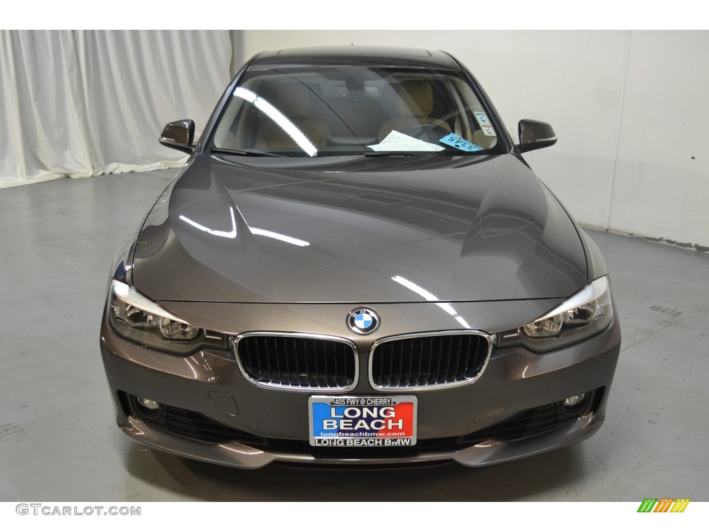 2014 3 Series 328i Sedan - Mojave Metallic / Venetian Beige photo #4