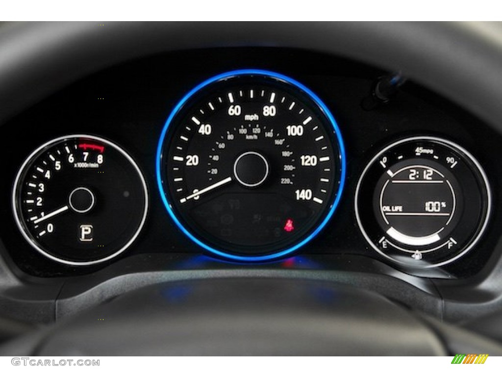 2016 Honda HR-V LX Gauges Photo #104376400