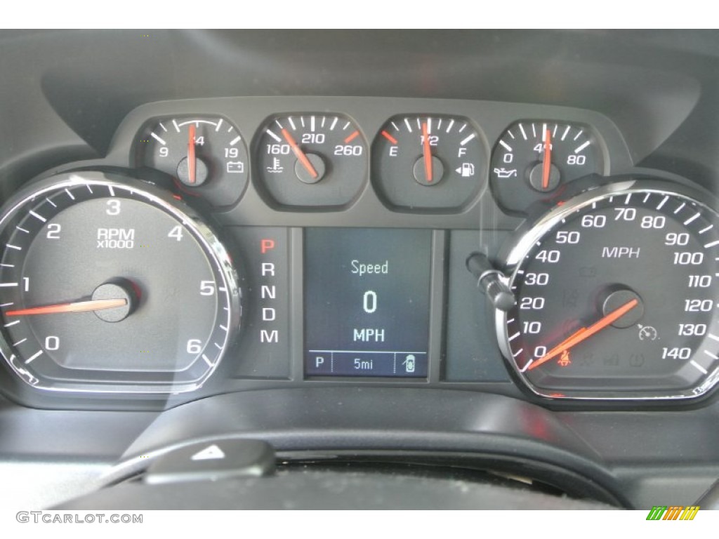 2015 Silverado 1500 WT Double Cab - Tungsten Metallic / Dark Ash/Jet Black photo #11