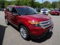 2015 Ruby Red Ford Explorer XLT 4WD  photo #1