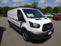 Oxford White 2015 Ford Transit Van 250 LR Long