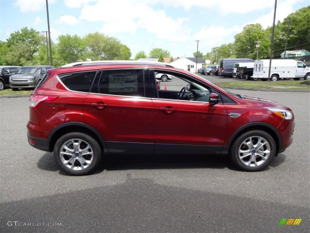 2015 Escape Titanium 4WD - Sunset Metallic / Charcoal Black photo #8