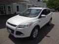 2015 White Platinum Metallic Tri-Coat Ford Escape Titanium 4WD  photo #3