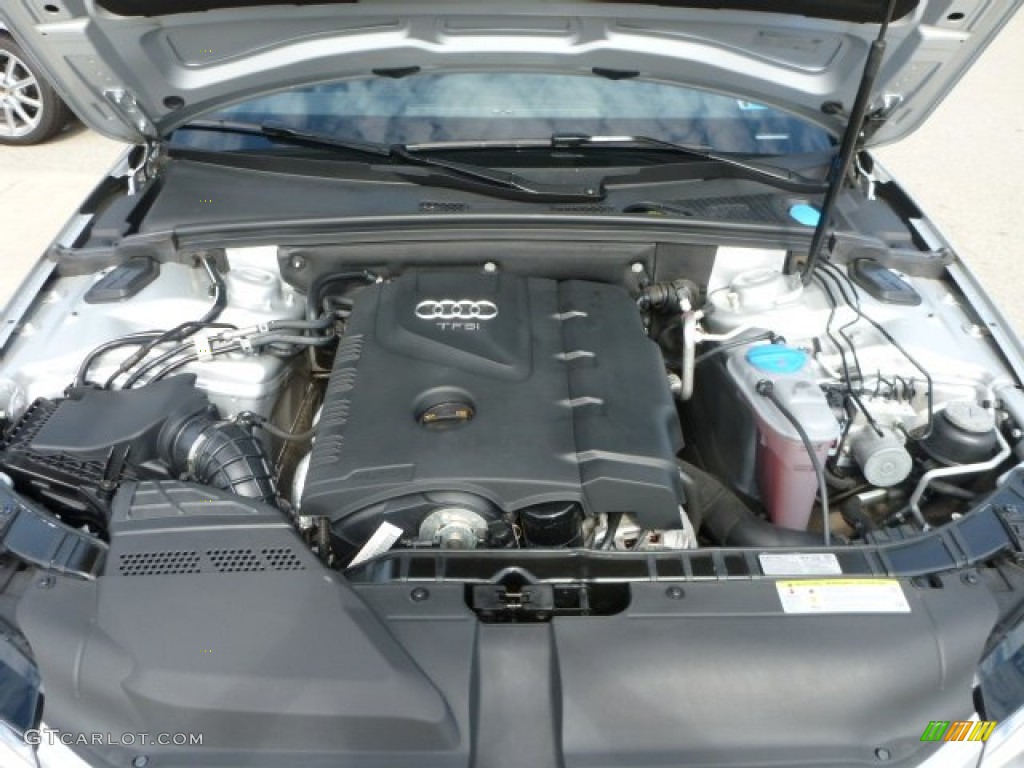 2011 A4 2.0T quattro Sedan - Ice Silver Metallic / Black photo #22