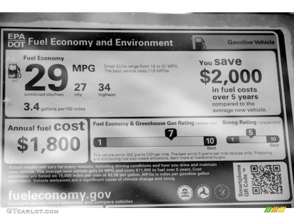 2015 CR-V EX - Alabaster Silver Metallic / Black photo #20