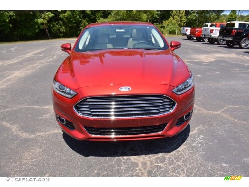 2016 Fusion Titanium - Ruby Red Metallic / Medium Soft Ceramic photo #2