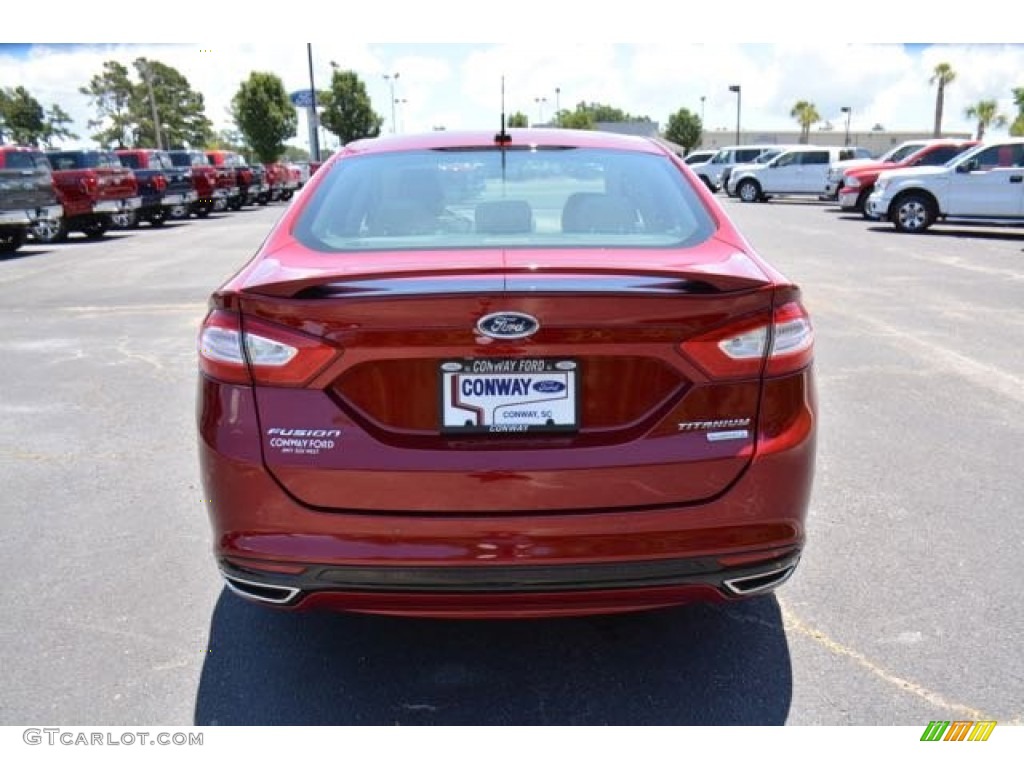 2016 Fusion Titanium - Ruby Red Metallic / Medium Soft Ceramic photo #6