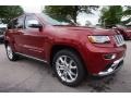 Deep Cherry Red Crystal Pearl 2015 Jeep Grand Cherokee Summit 4x4 Exterior