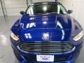 2016 Deep Impact Blue Metallic Ford Fusion SE  photo #2