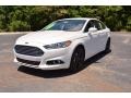 2016 White Platinum Tri-Coat Metallic Ford Fusion SE  photo #1