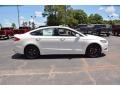2016 White Platinum Tri-Coat Metallic Ford Fusion SE  photo #4