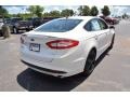 2016 White Platinum Tri-Coat Metallic Ford Fusion SE  photo #5