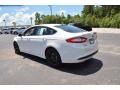 2016 White Platinum Tri-Coat Metallic Ford Fusion SE  photo #7