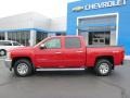 2012 Victory Red Chevrolet Silverado 1500 LS Crew Cab 4x4  photo #2