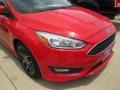 2015 Race Red Ford Focus SE Sedan  photo #2