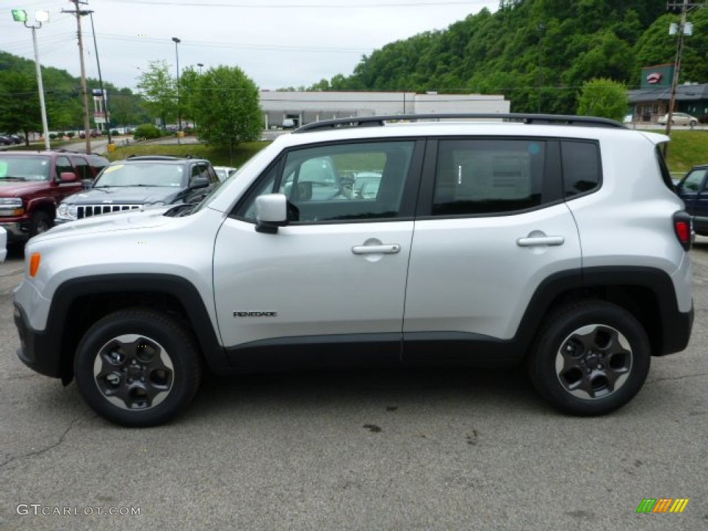 Glacier Metallic 2015 Jeep Renegade Latitude 4x4 Exterior Photo #104386525