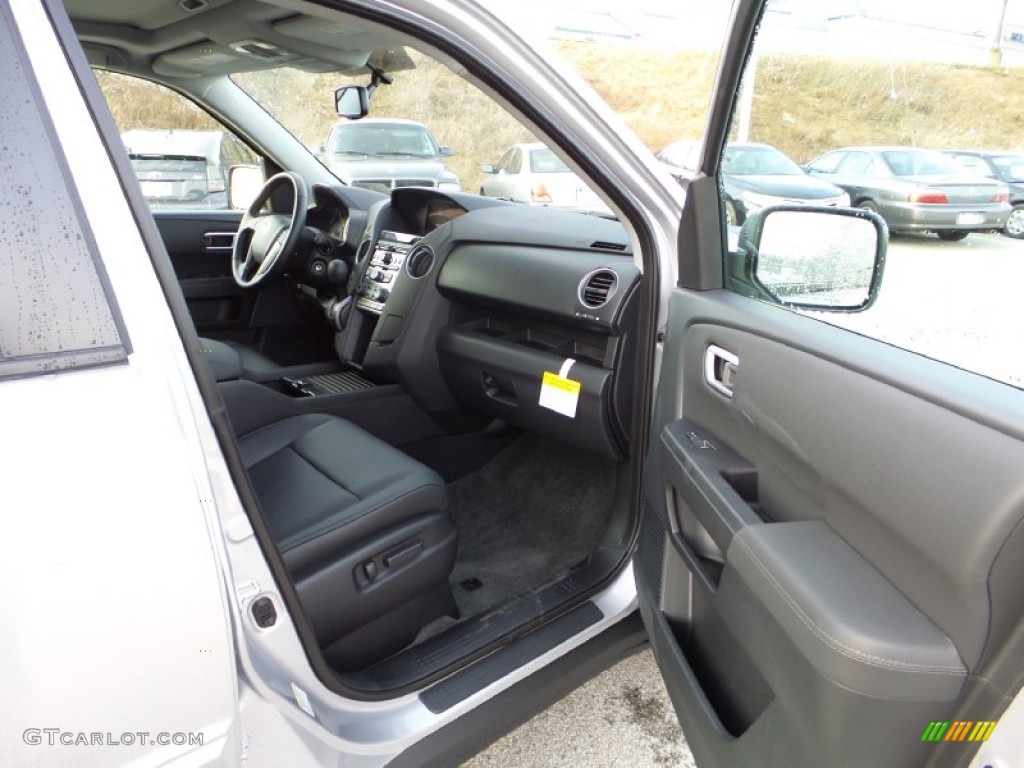2015 Pilot EX-L 4WD - Alabaster Silver Metallic / Black photo #16