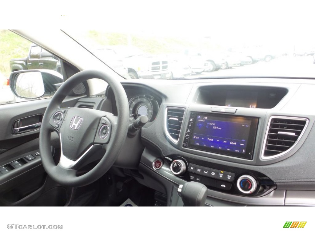 2015 CR-V EX AWD - Alabaster Silver Metallic / Black photo #19