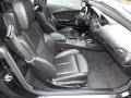 2008 BMW 6 Series Black Interior Front Seat Photo