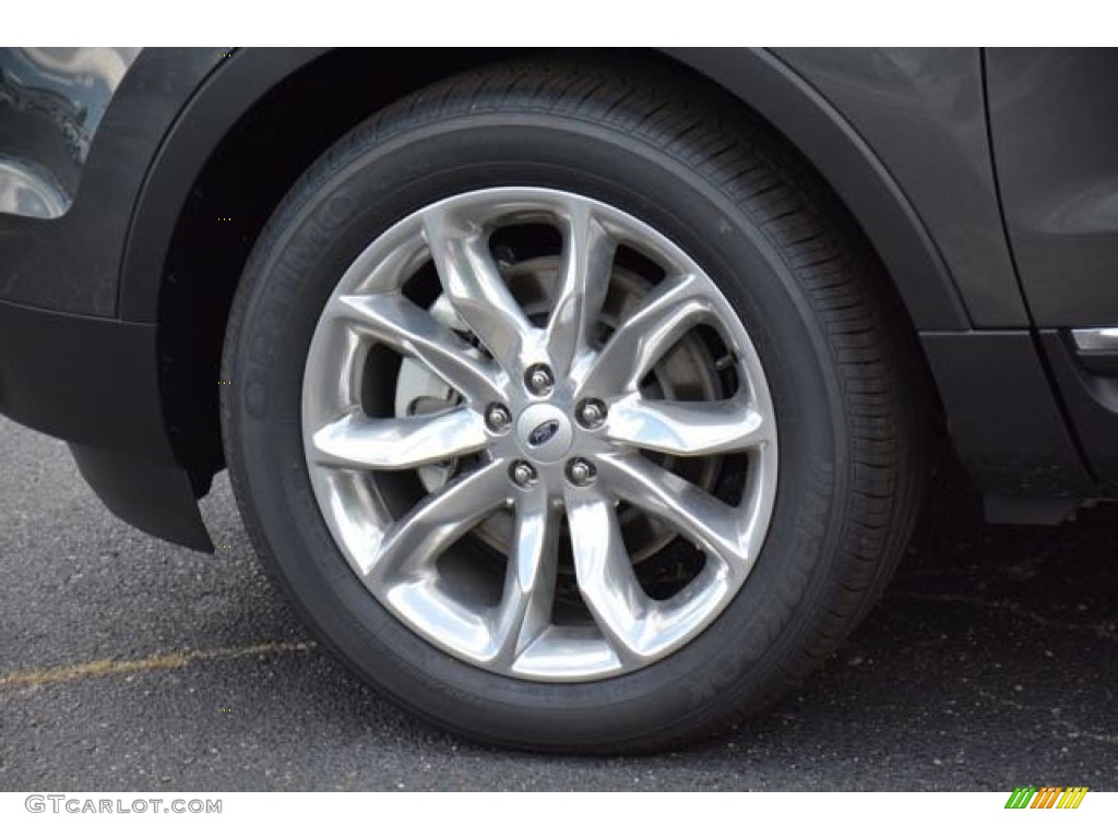 2015 Explorer XLT - Magnetic / Medium Light Stone photo #9