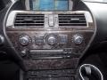 2008 BMW 6 Series Black Interior Controls Photo