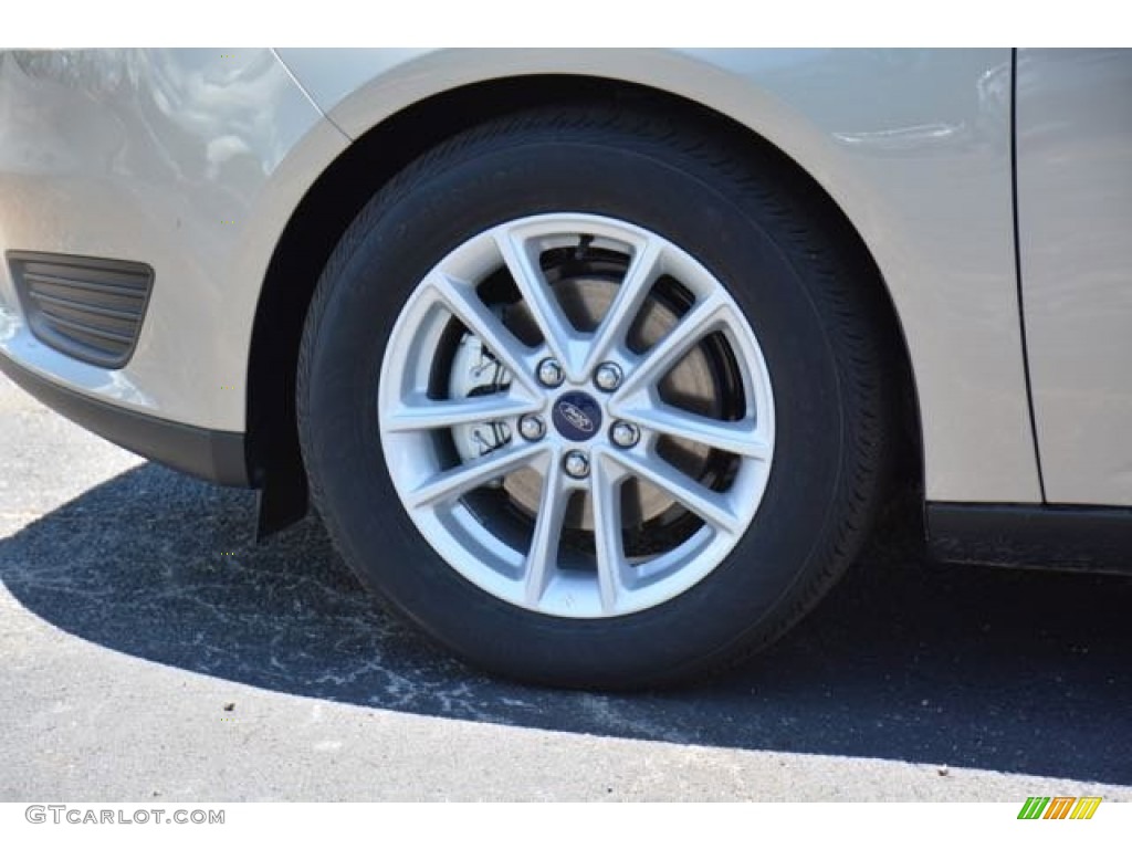 2015 Focus SE Hatchback - Tectonic Metallic / Charcoal Black photo #9