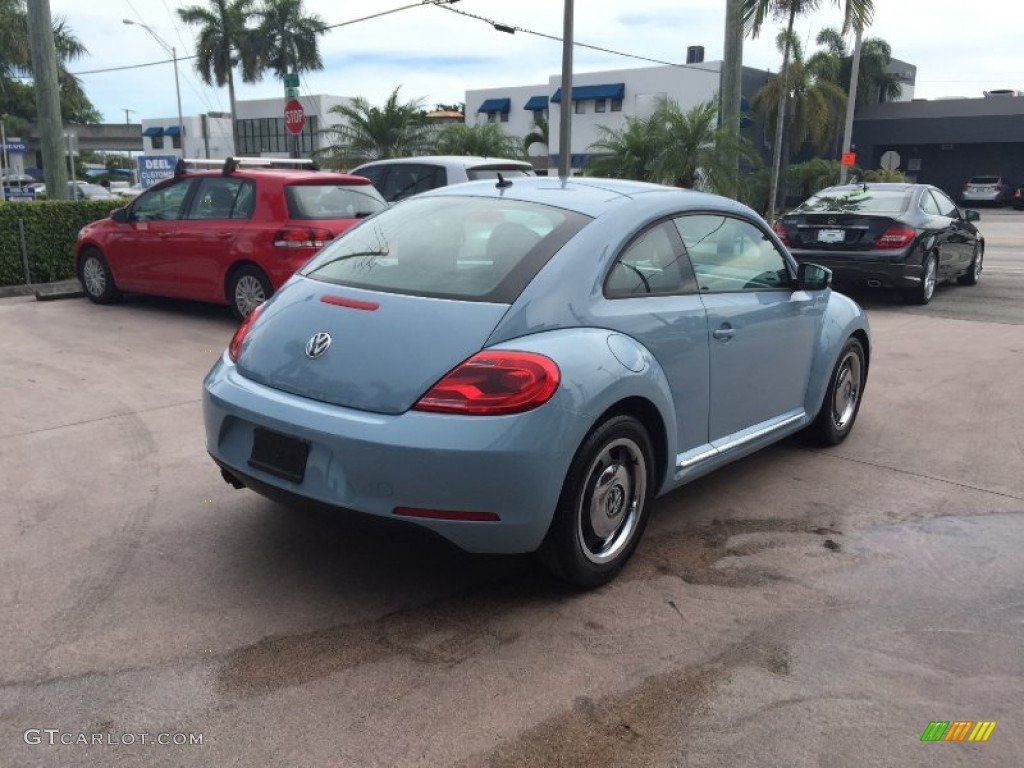 2012 Beetle 2.5L - Denim Blue / Titan Black photo #5