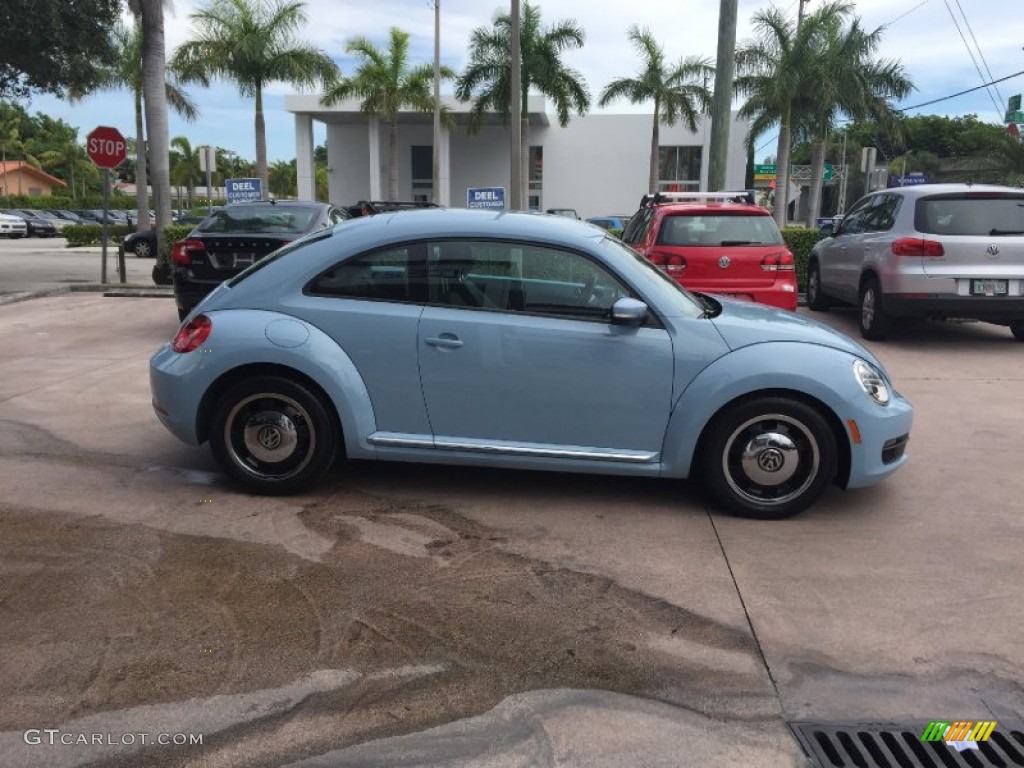 2012 Beetle 2.5L - Denim Blue / Titan Black photo #6