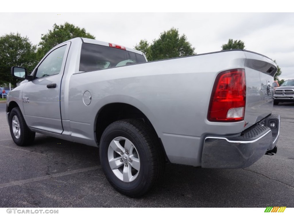 2015 1500 Tradesman Regular Cab - Bright Silver Metallic / Black/Diesel Gray photo #2