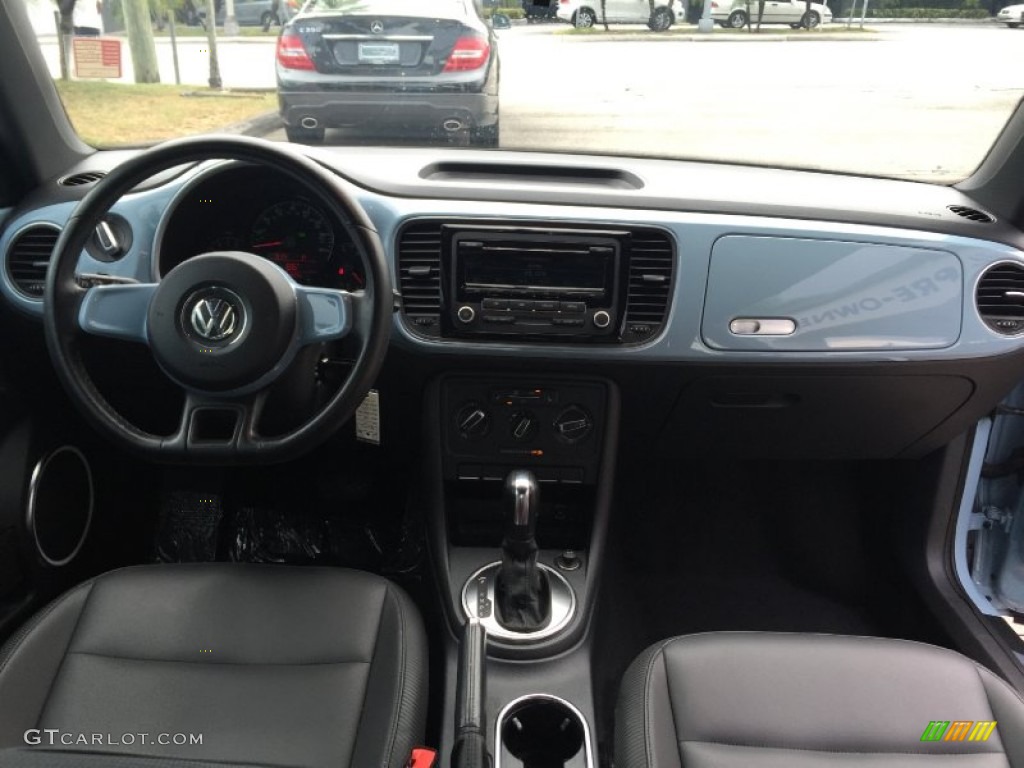 2012 Beetle 2.5L - Denim Blue / Titan Black photo #12