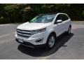 White Platinum Metallic 2015 Ford Edge SEL