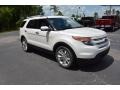 2015 Oxford White Ford Explorer Limited  photo #3