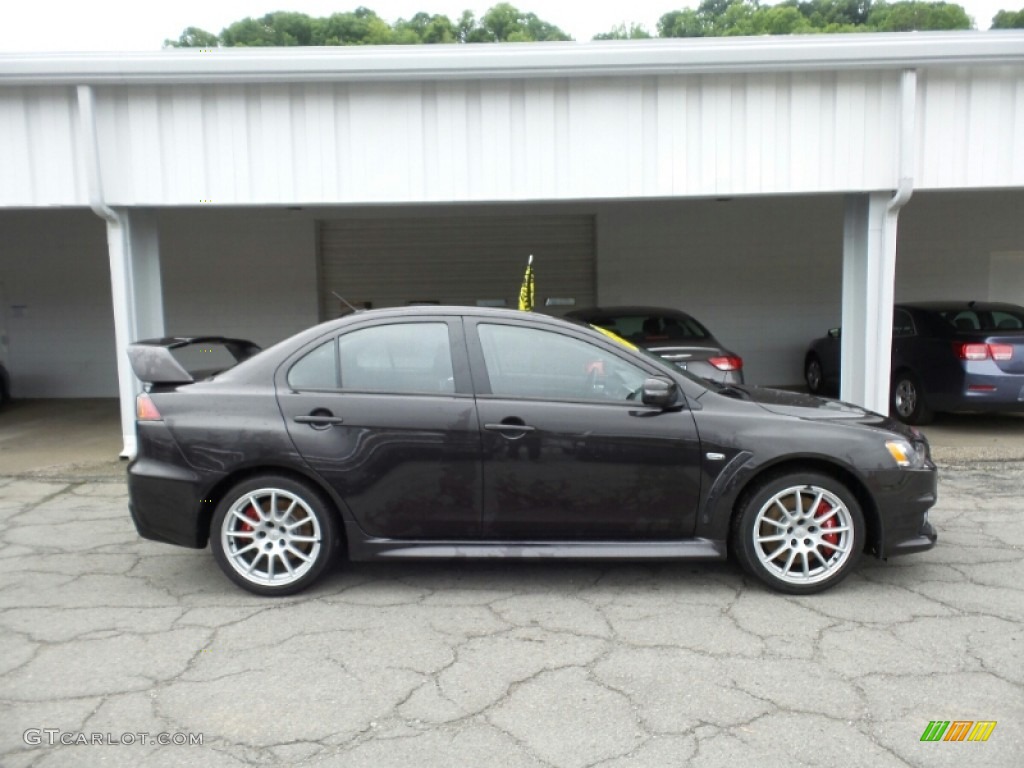 Phantom Black 2015 Mitsubishi Lancer Evolution GSR Exterior Photo #104395866