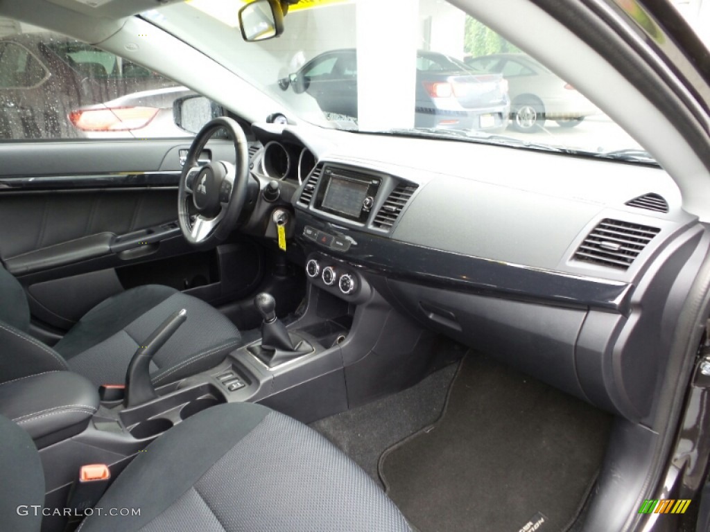 2015 Lancer Evolution GSR - Phantom Black / Black photo #2