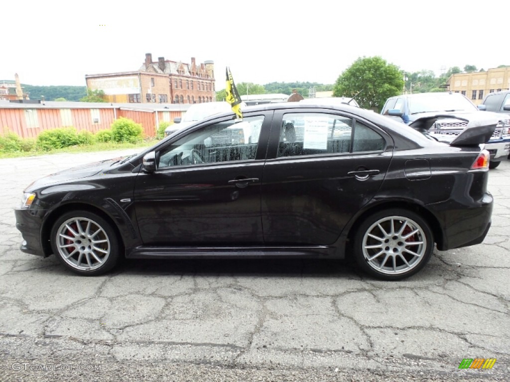 Phantom Black 2015 Mitsubishi Lancer Evolution GSR Exterior Photo #104395878
