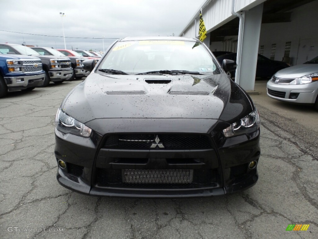 2015 Lancer Evolution GSR - Phantom Black / Black photo #6