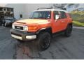 2014 Magma Orange Toyota FJ Cruiser 4WD  photo #5