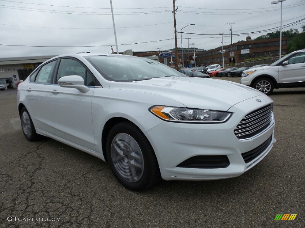 Oxford White 2016 Ford Fusion SE Exterior Photo #104396724