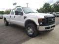 Oxford White - F250 Super Duty XL Crew Cab 4x4 Photo No. 2