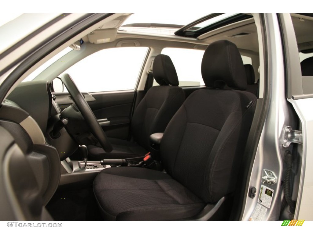 Black Interior 2012 Subaru Forester 2.5 X Premium Photo #104397804