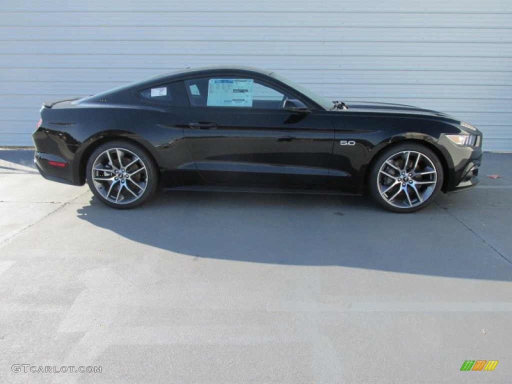 2015 Mustang GT Premium Coupe - Black / Ebony photo #3