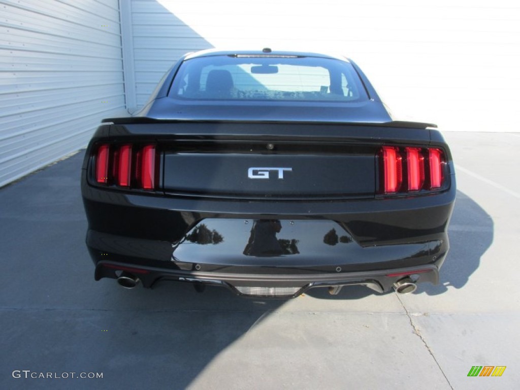 2015 Mustang GT Premium Coupe - Black / Ebony photo #5