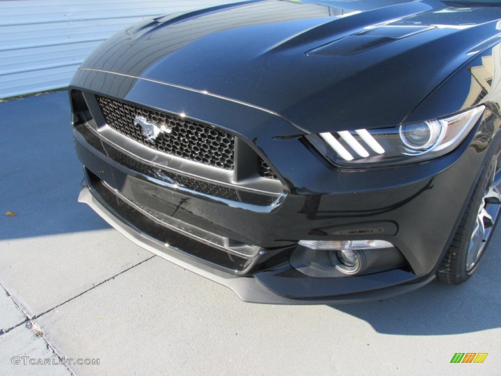 2015 Mustang GT Premium Coupe - Black / Ebony photo #10