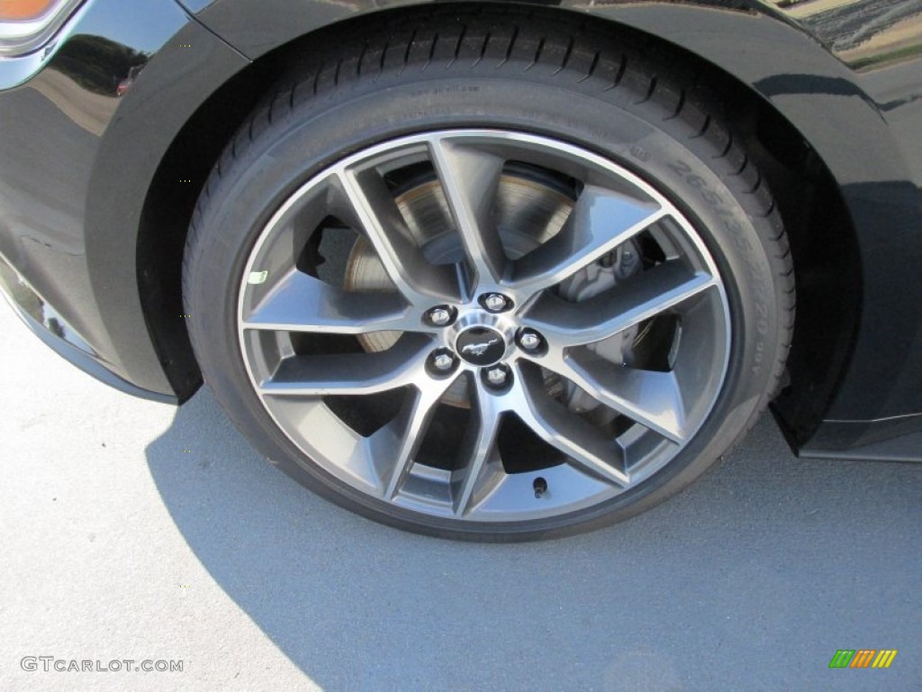 2015 Mustang GT Premium Coupe - Black / Ebony photo #11