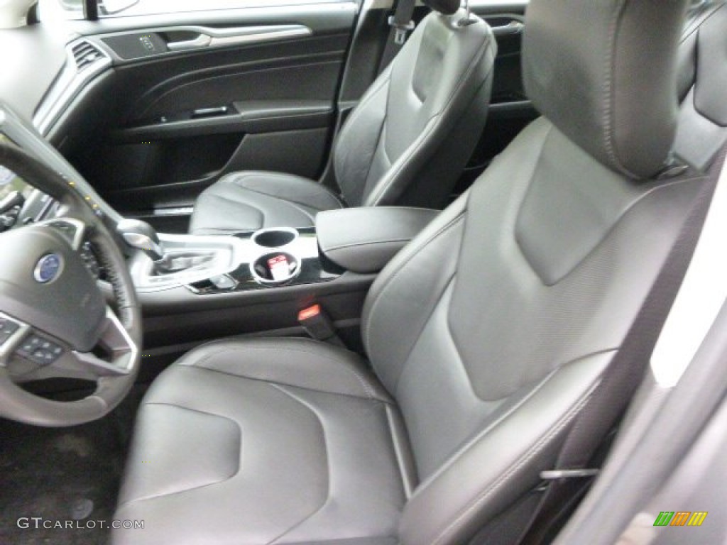 2013 Fusion Titanium - Sterling Gray Metallic / Charcoal Black photo #16